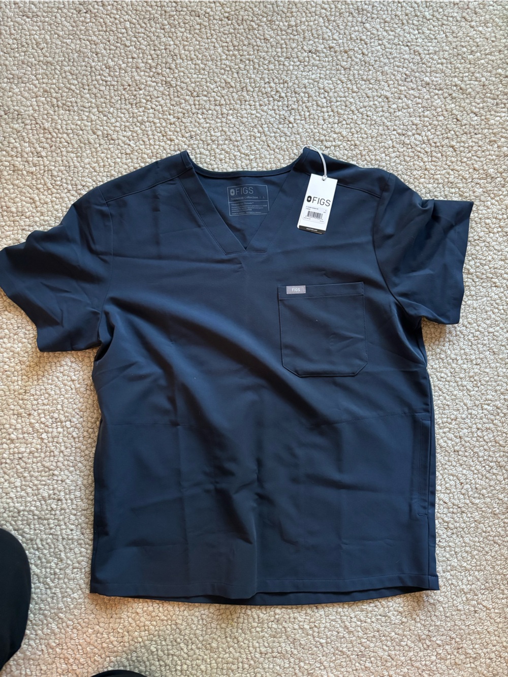 NWT Figs Men’s Dark Harbor Scrub Top
